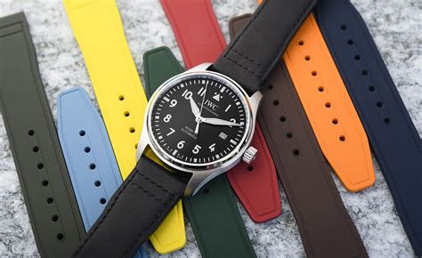 iwc mark xx strap|iwc coloured rubber straps.